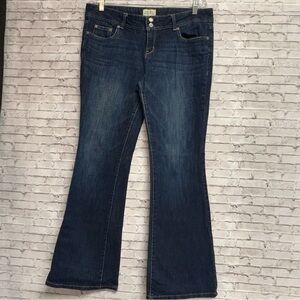 Aeropostle HAILEY FLARE Womens Size 13/14 REG Juniors Denim Jeans